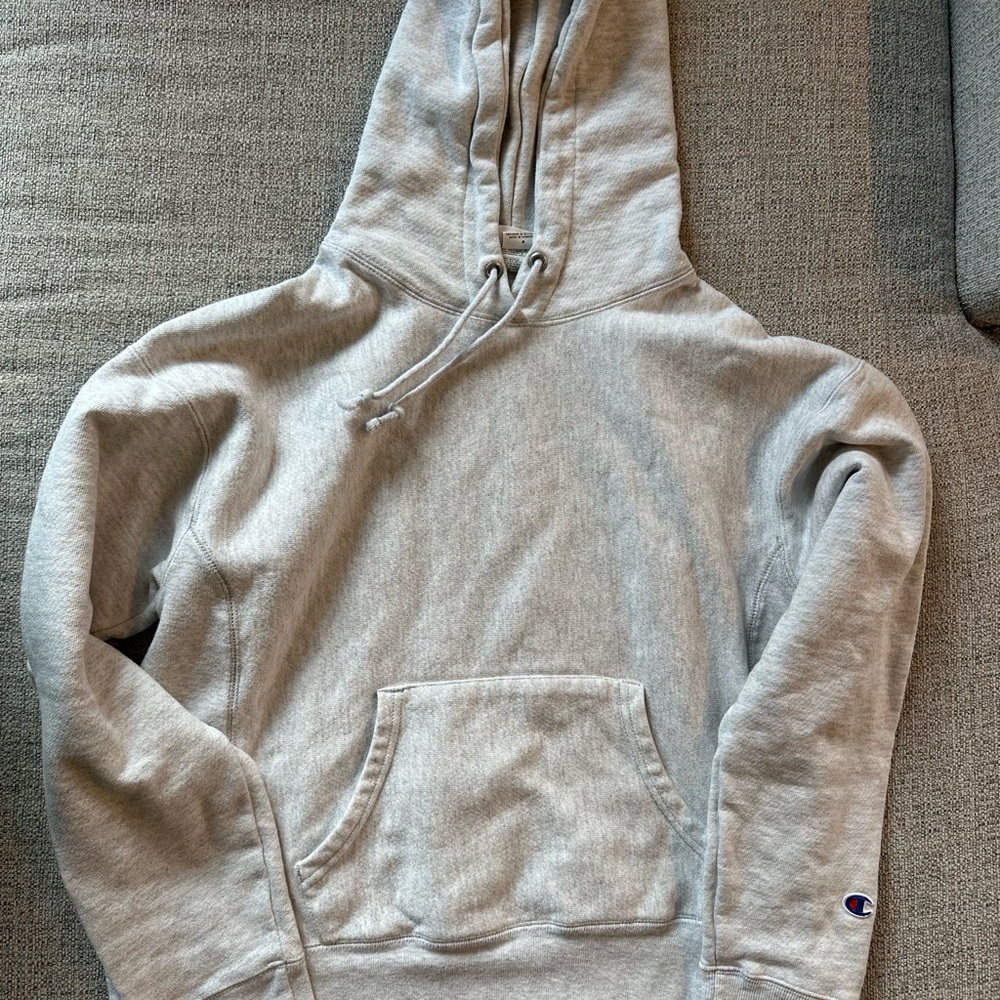 Champion Women’s Light Gray Hoodie